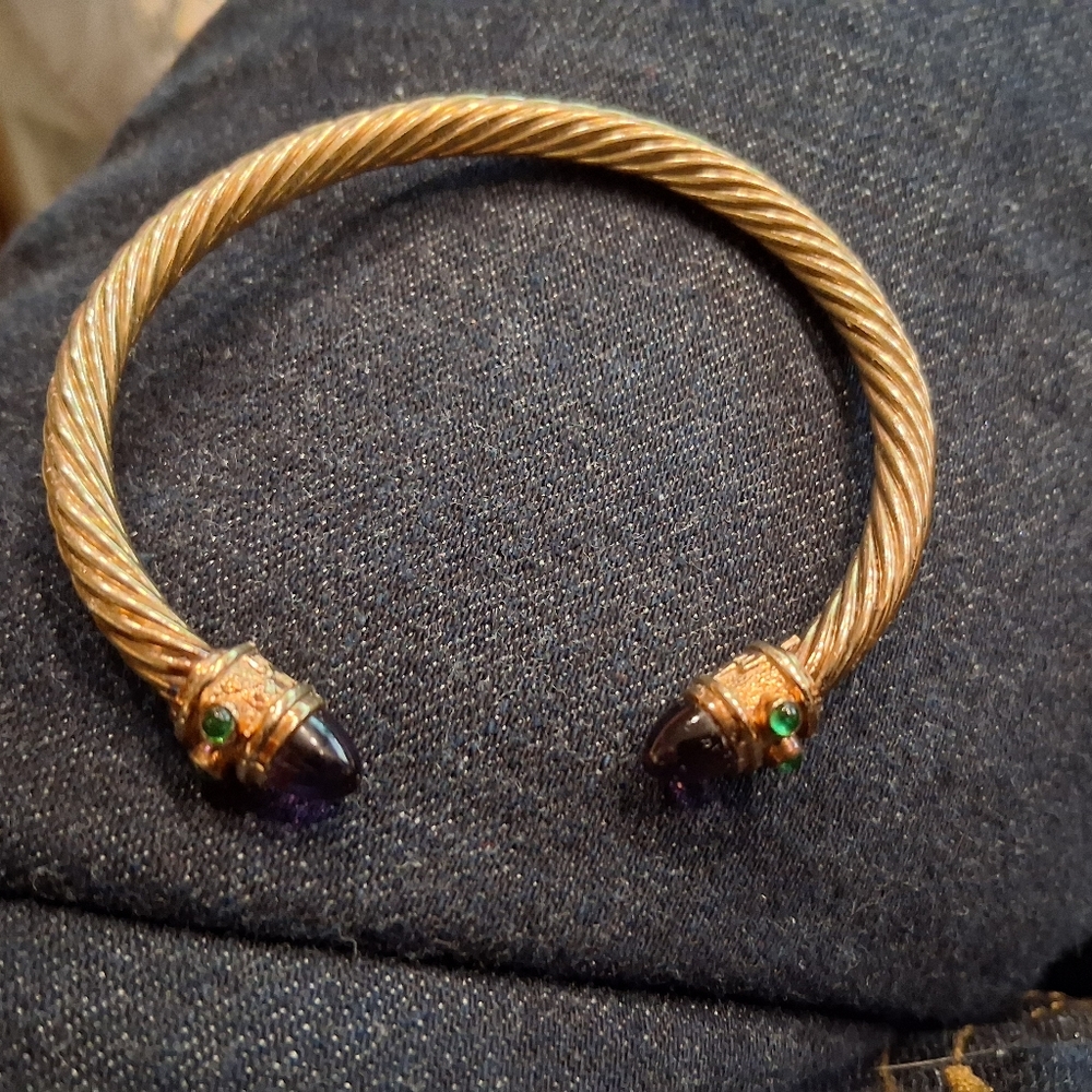 David Yurman 14 kt. solid Bangle
